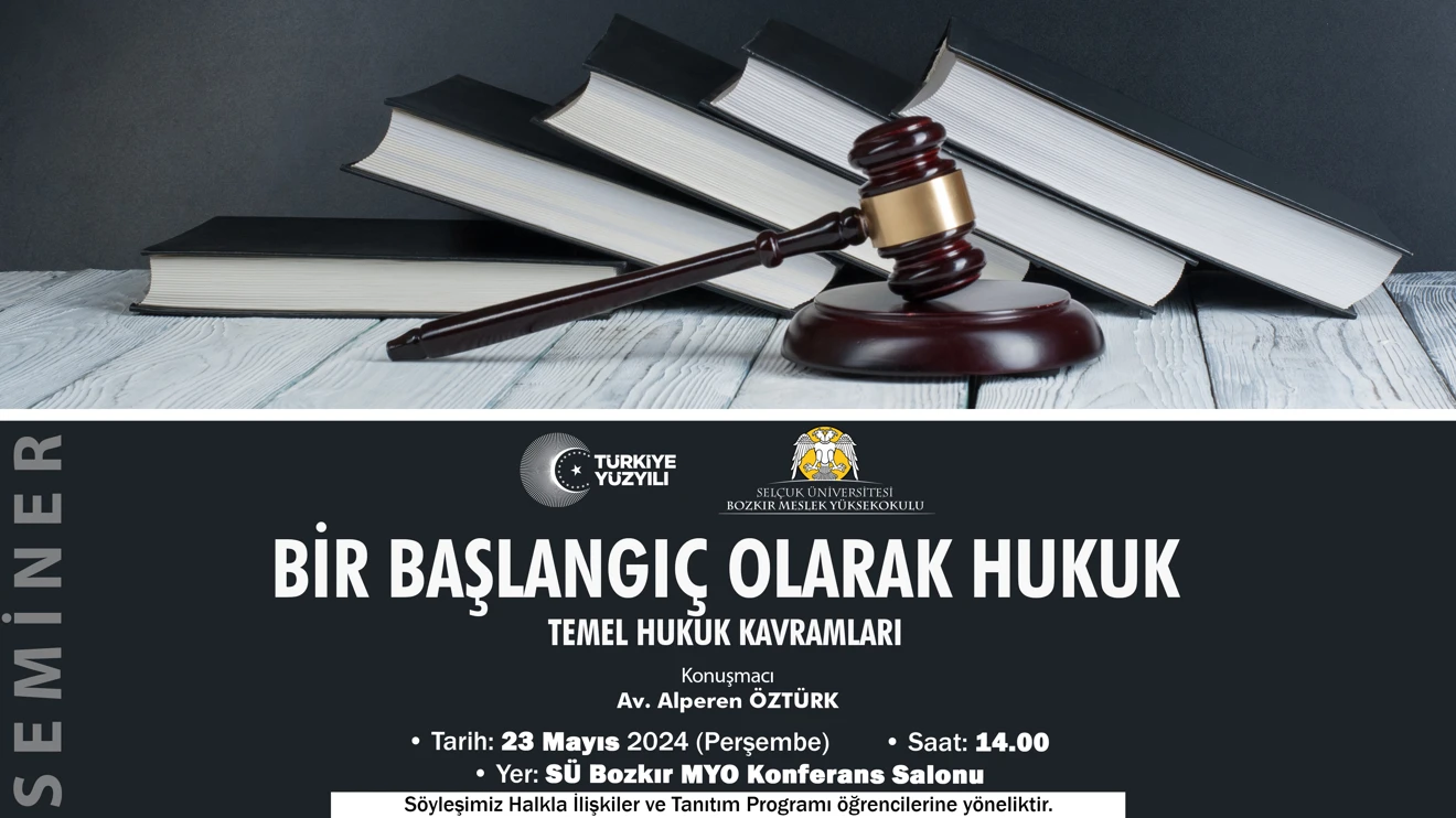 Bir Başlangıç Olarak Hukuk